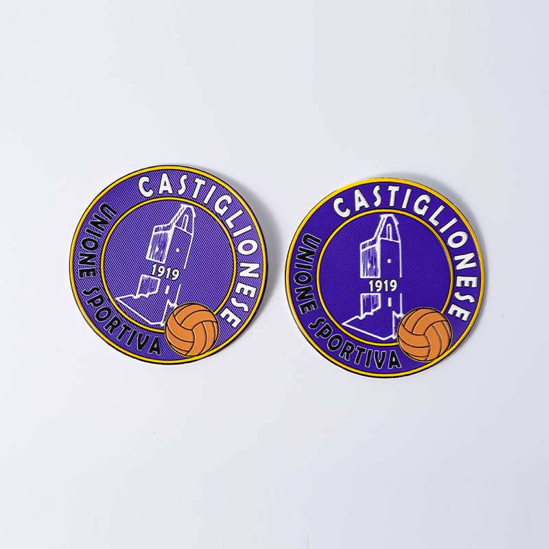 Wholesale Customized High Quality TPU Patch With Iron-on Backing for Club