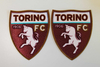 Factory Wholesale Iron-on Backing Flock Patch for Football Club Badge Emblem