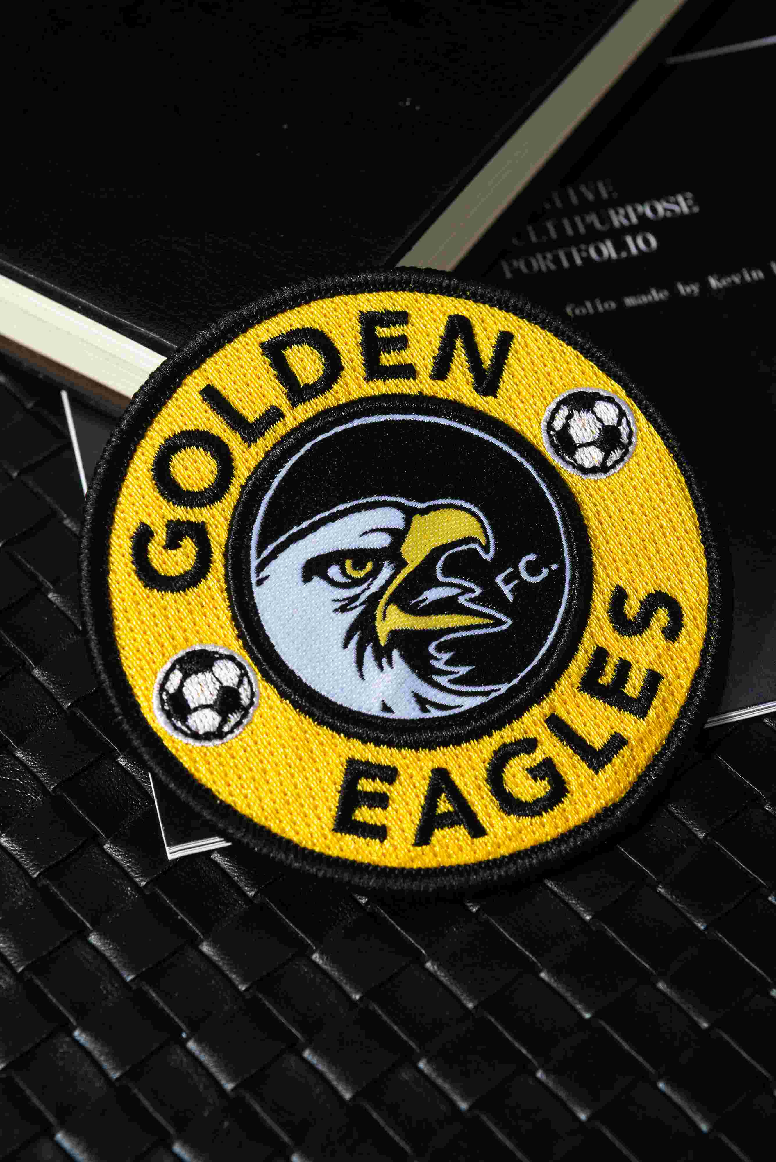 High Quality Customized Woven&Embroidery Patches For Club Emblem