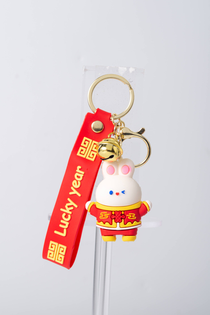  High Quality Customized TPU PVC KeyChain for Holiday Gift