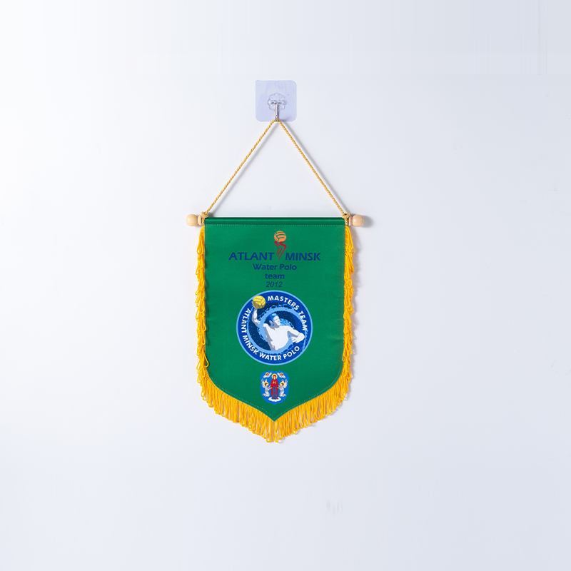 High Quality Customized Fctory Double Side Printed Pennants for Football Club Flag Pennants