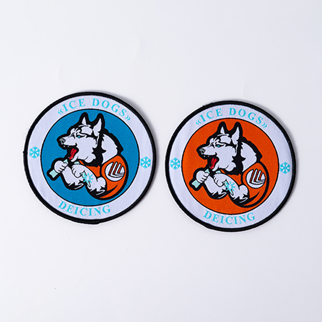 High Quality Factory Wholesale Customized Woven Patch For Badge Emblem Garment